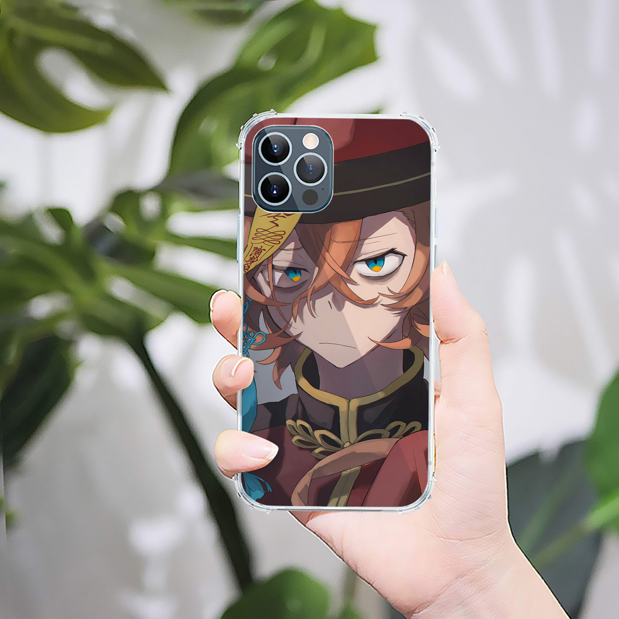 （画像用） 文豪ストレイドッグス Bungo Stray Dogs 【iPhone 12シリーズ対応】透明スマホケース（クリアソフトケース）